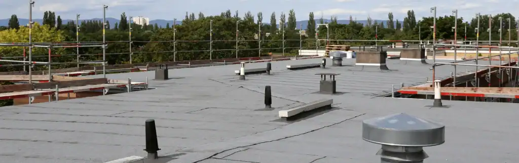 Flat roof repair with durable materials and professional service. Protect your property with our exp.